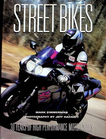 Photo Street Bikes-30 Years of High Performance Motorcycles- HCDJ-like new $20