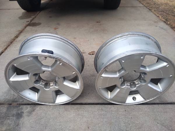 Photo Toyota 18 factory rims $85