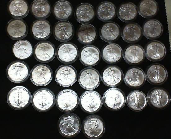 Photo U.S. Mint American Silver Eagle Dollar 1986-2021 1 oz. 999 Fine silver $35