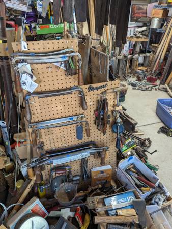 Photo Updated 1016 Barn, shed, farm, old tools $5