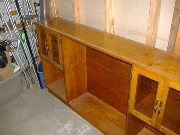 Photo Waterbed Headboard, or Entertainment Hutch, or Buffet, or Whatever $25