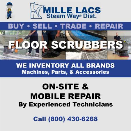 Photo We BUY SELL AND TRADE FLOOR SCRUBBER $1