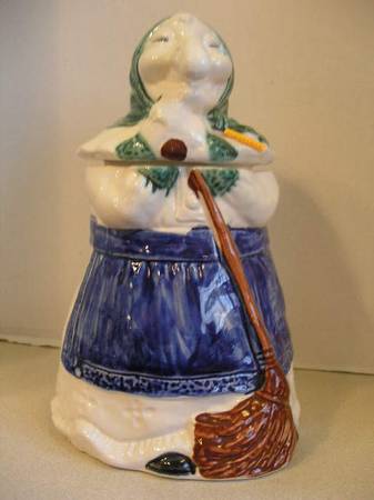 Photo Witch Cookie Jar by R.J. Drinkwater $35