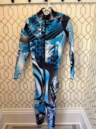 Womens Medium Karbon Ski Race Suit $400