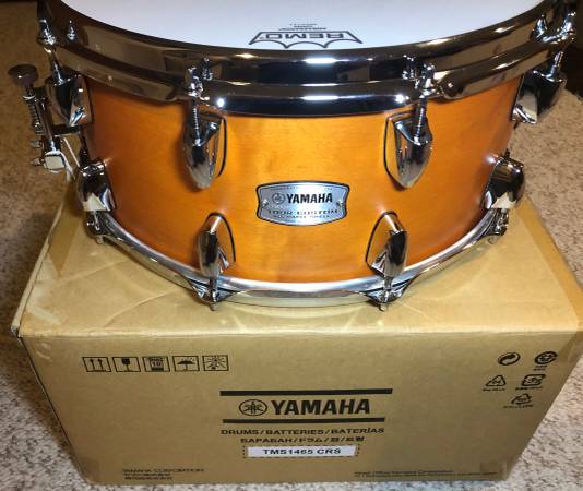 Photo Yamaha 14 x 6.5 Tour Custom Snare Drum $220