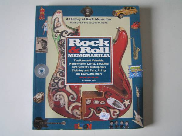 rock  roll MEMORABILIA  FUN COFFEE TABLE BOOK LOADED WITH PHOTOS $5