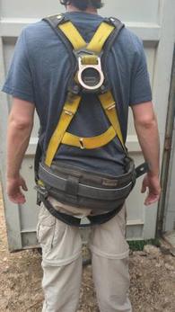 Guardian padded fall protection harness  40