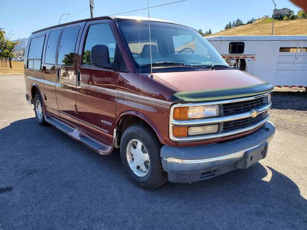 1999 Chevy Express Conversion Van, Low Miles! - $3,995 (Lolo) | Cars & Trucks For Sale 