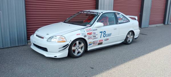 Photo 97 Honda Civic built scca race car $8,000