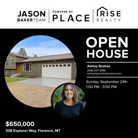 Explore the possibilities  Join us at our open house event and find $650,000