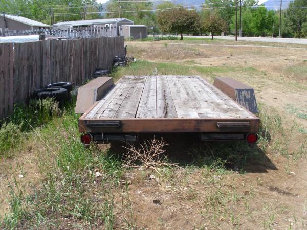 Photo FOR SALE 20 FOOT TRAILER $2,650