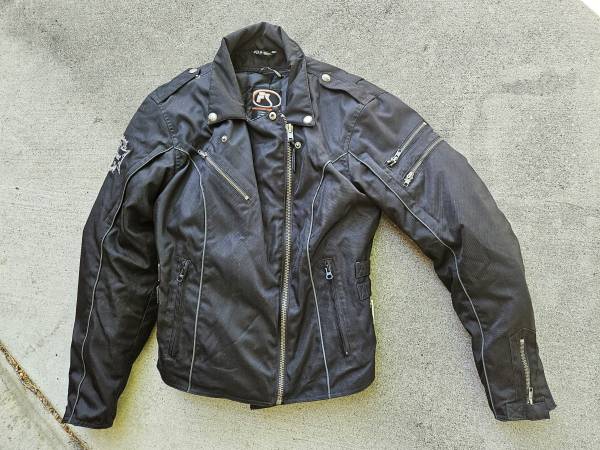 Photo Fieldsheer Armored Motorcycle Biker Jacket Womens With Leather Chaps $40