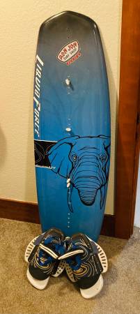 Liquid Force wake board with boots $100