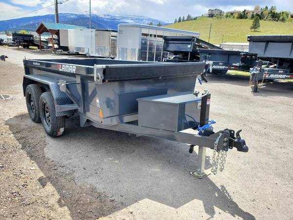 Photo New 2024 Lamar 5x10 7k Mini Dump Trailer $7,895