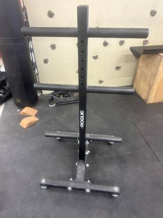Photo Rogue, fitness plate rack $180