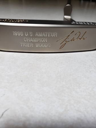 Photo Scotty Cameron1996 US Amateur Tiger Woods Putter 31-34 Shaft $1,650