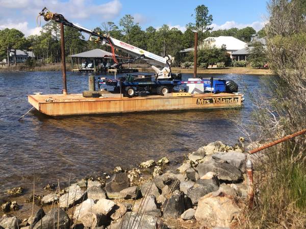 2022 Steel Barge 12W30L4D wequipment and engine (crane, etc) $90,000