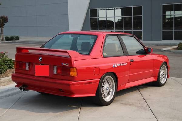 Photo 1989 BMW M3 Classic Car For Sale $20,000