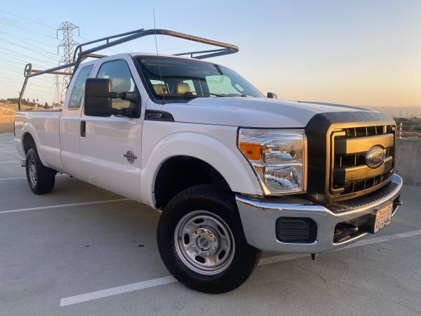 Photo 2016 Ford F250 4x4 Ext Can 6.7L Turbo Diesel work Truck 1-owner - $24,900 (Fremont)