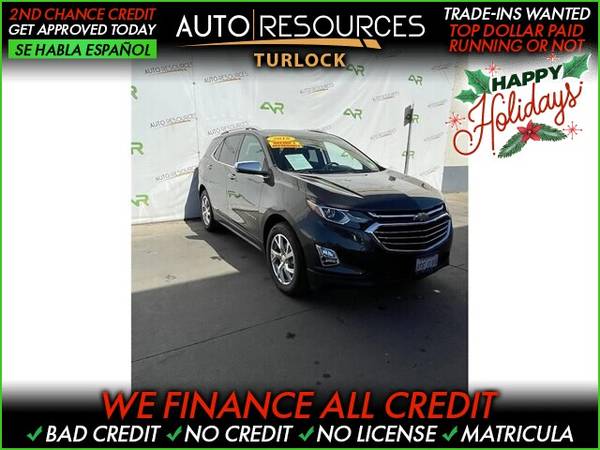 Photo 2018 Chevrolet Chevy EQUINOX PREMIER SPORT UTILITY 4D (- as low as $498 Down oac - WE SAY YES)
