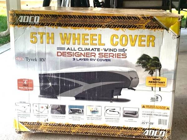 Photo 5th WHEEL TRAVEL TRAILER COVER $350