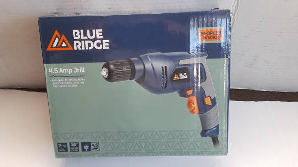 Photo BLUE RIDGE drill, corded $20