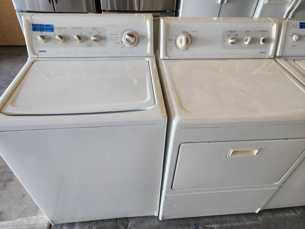 Photo KENMORE ELITE WASHER AND ELECTRIC DRYER SET $430