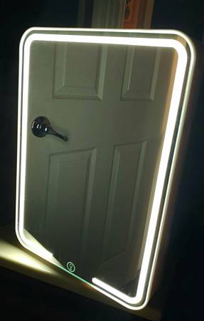 Photo Mini Fridge with LED Mirror $40