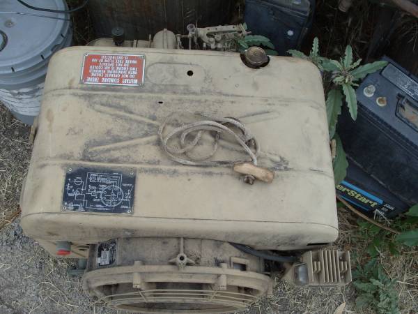 Photo teledyne 4a084-4 engine 4 cylinder, air cooled boat or plane engine $525