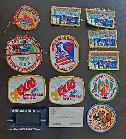 vintage bay are boy scout patches $220