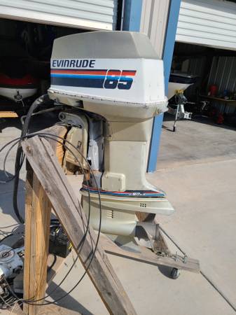 Photo Evinrude 85 HP Outboard Motor $1,450