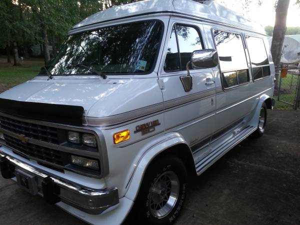 1995 chevy g20 conversion van specs