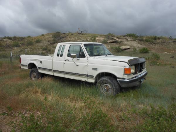 Photo 1990 Ford F250 4x4 xcab - $900 (Roundup)