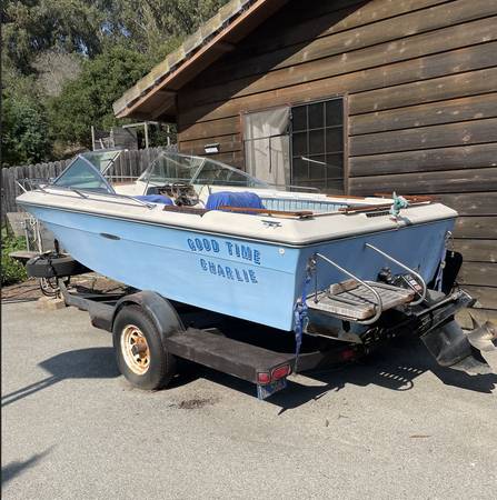 1978 19ft Sea Ray Boat w Trailer $1,750