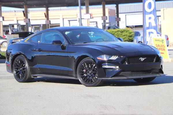 Photo 2019 Ford Mustang Black BUY IT TODAY - $38,088 (Seaside)