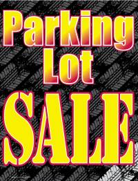 Photo Huge parking lot sale
