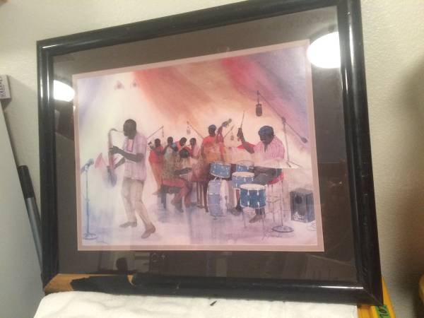 Photo Jazz Watercolor by J. Tunahn $175