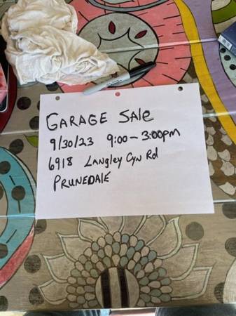 Large 3 Family Garage Sale, 93023 Antiques ,tools ,fishing poles