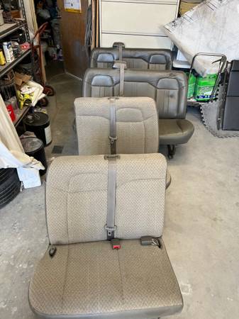 Seats for 2012 Chevy express 15 passenger $200