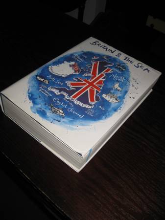 LARGE BOOK, BRITAIN AND THE SEA. $25