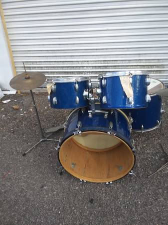 Photo vintage MADE IN JAPAN Stencil Star 1960s70s Sparkle blue drumset $123,456