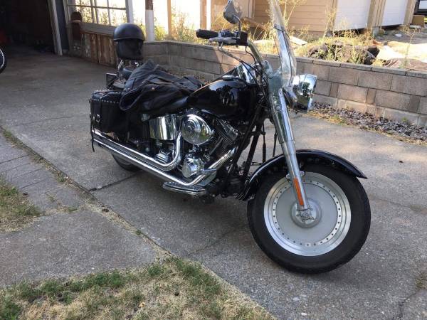 Photo 2000 Harley Davidson Fatboy - $6,000 (Kalispell)