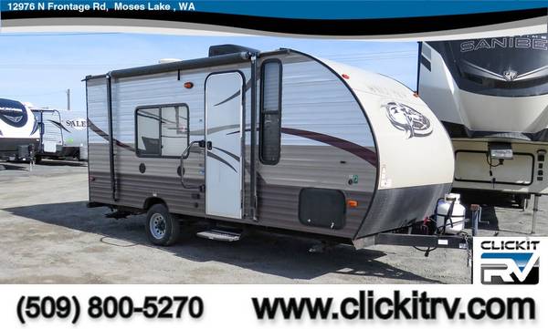 Photo 2016 Forest River Wolf Pup 16FQ Travel Trailer Trailer $16,990