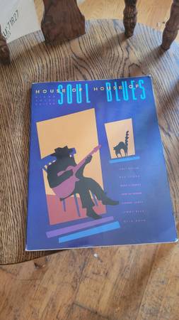 Photo House of soul blues music book $50