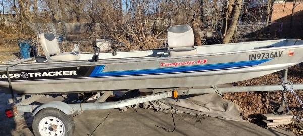 Bass Tracker Tadpole 14 w/EZLoader - $2,500 (Gary) | Boats For Sale ...