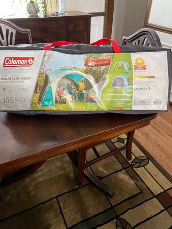 Photo Brand new Coleman Mountain View Screendome Shelter $100