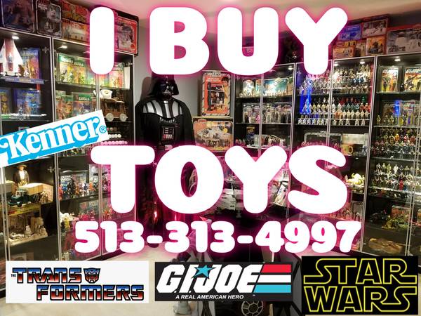 Photo TOP CASH PAID FOR VINTAGE TOYS - Star Wars, GI Joe and MORE