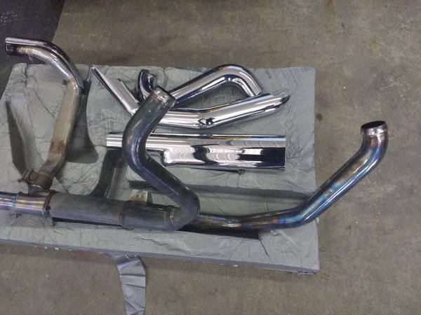 Photo Decated Harley exhaust headpipe $200