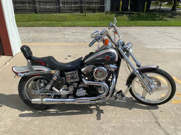 Photo 1993 HARLEY-DAVIDSON 90th ANNIVERSARY DYNA WIDE-GLIDE MOTORCYCLE - $5,500 (Robbie)