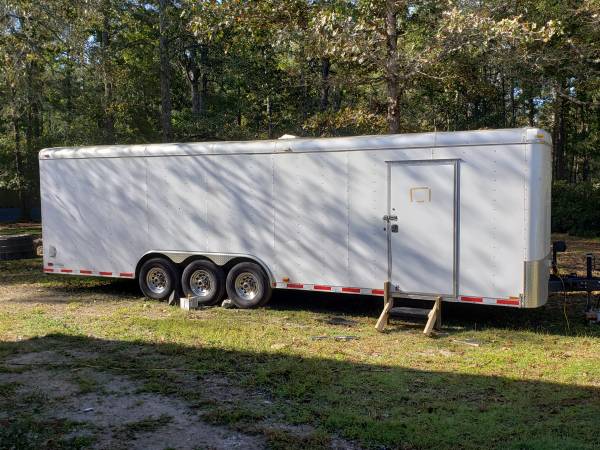 3 Axel 30 FT Enclosed Trailer $15,000